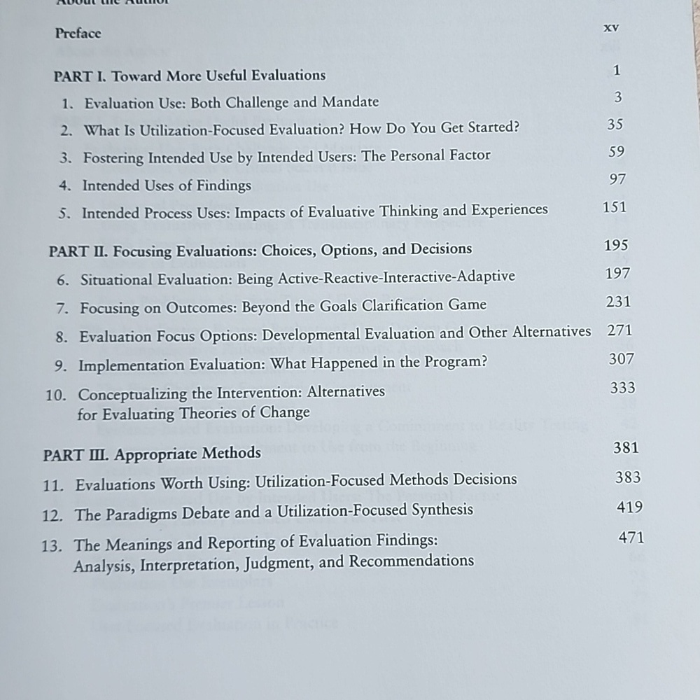 Utilization-focused evaluation - Picture 3 of 4